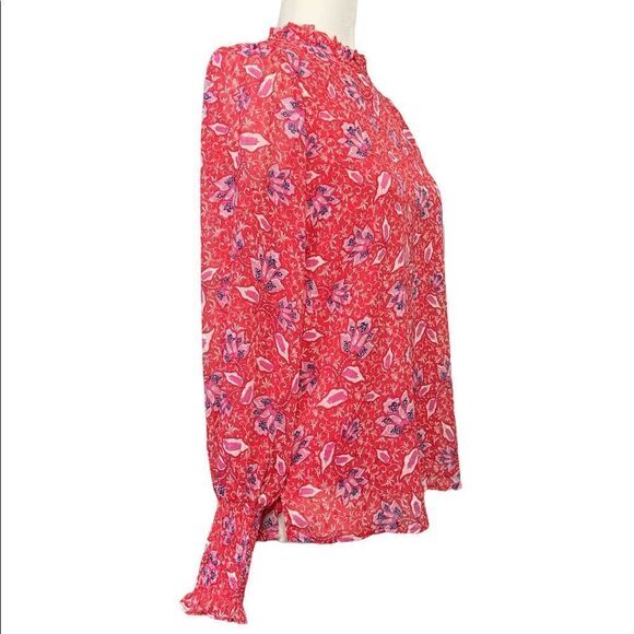 🆕 Joie Long Sleeve Floral Blouse - Picture 2 of 10